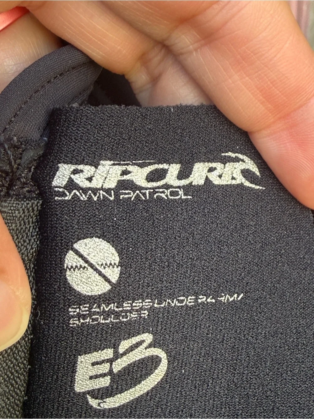 Rip Curl Kids Black & Gray Rashguard Wetsuit with Neon Yellow Accent